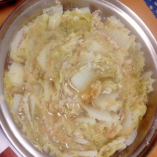 生姜たっぷりのミルフィーユ鍋